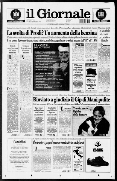 Il giornale : quotidiano del mattino